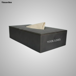 Premium Leatherette Tissue Box Holder