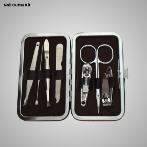 Stainless Steel Manicure Grooming Kit with Travel Case